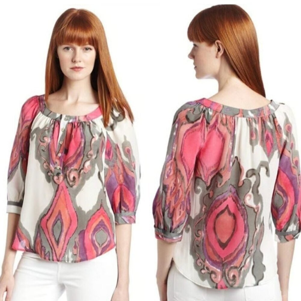Trina Turk, off-the-shoulder, blouse, M